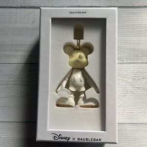 Disney x Baublebar Glow-in-the-Dark Mickey Mouse Bag Charm